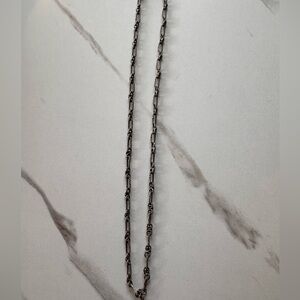 Vintage Sterling Silver Chain Necklace 16”